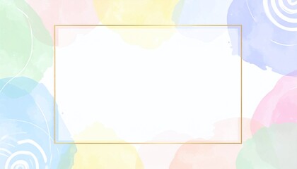 abstract watercolor background with copy space