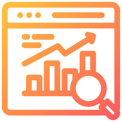 Obraz premium Analysis Icon