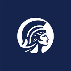 Athena goddess logo