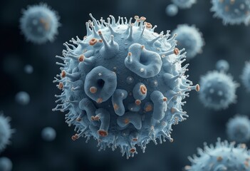 Virus Form Art Scene