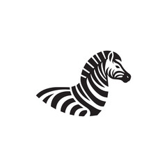 Majestic zebra logo