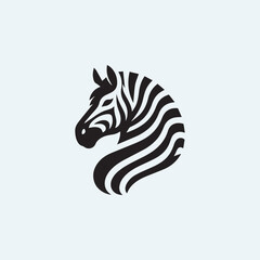 Majestic zebra logo