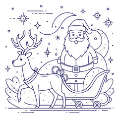 Black and white cat illustration design