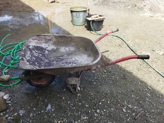 Manual cementing activity.