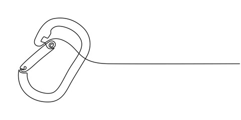 Black Carabiner isolated on white background, Blue aluminium carabiner, Metal Clip, Isolated carabiner, carabiner for carrying keys isolated from the background, Orange Carabiner isolated on white