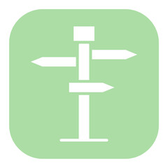 Directional Sign Icon