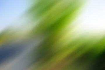 Blur green gradation abstract background with white and blue colors. Copy space. Green bokeh backgrounds. Abstract backdrop.