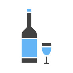 Alcohol icon vector image. Suitable for mobile apps, web apps and print media.