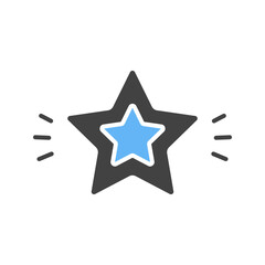 Christmas Star icon vector image. Suitable for mobile apps, web apps and print media.