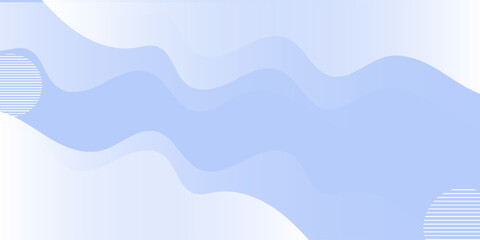 Minimalist banner background. Soft blue purple gradations. Wavy effect style. Mempis. Eps 10