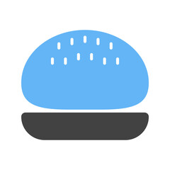 Rolled Bun icon vector image. Suitable for mobile apps, web apps and print media.