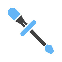 Screw Driver icon vector image. Suitable for mobile apps, web apps and print media.