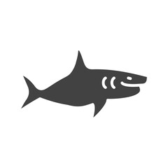 Shark I icon vector image. Suitable for mobile apps, web apps and print media.