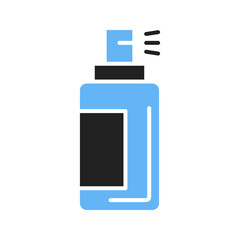 Spray Bottle icon vector image. Suitable for mobile apps, web apps and print media.