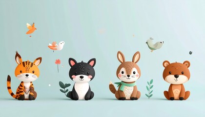 Naklejka premium Infographic Style Design, Simple Actions, Help Animals in Daily Life