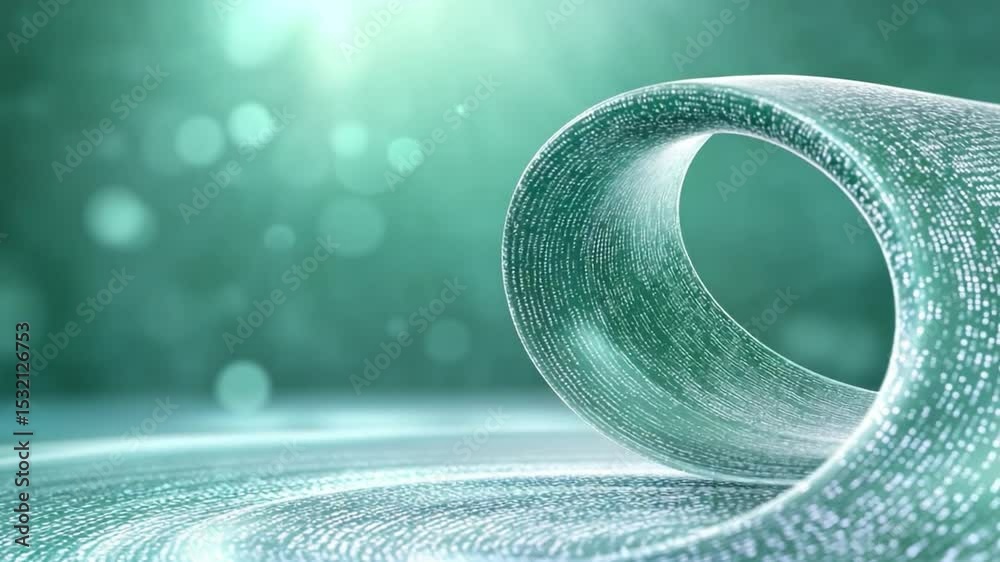Poster Abstract Fluid Forms: An enchanting display of abstract fluidity, capturing the mesmerizing dance of light and transparency.