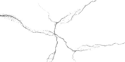 Vector abstract black and white background with a cracked grunge texture cracked wall texture grunge texture. Ground cracks background.