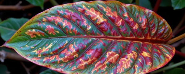 tropical plants adapting leaf morphology to balance moisture retention and gas exchange in humid environments.