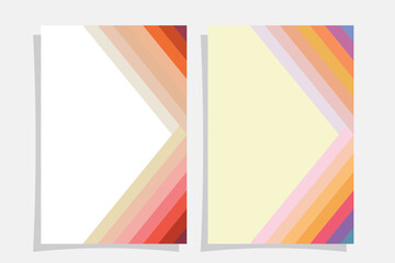 vector illustration of a set of summer backgrounds, vector illustration templates