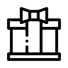 Gift line icon