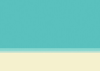 Minimalist color blocking. A combination of calming pastel colors with solid color blocks creates a relaxing visual impact and balances the space. Like the sea with sandy beaches.