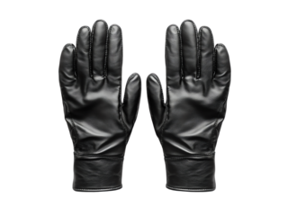Gloves isolated on transparent or white background