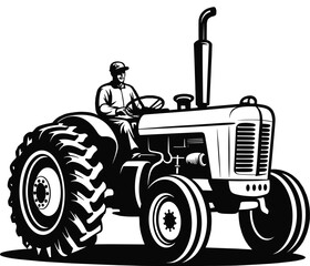 Tractor eps, Tractor Silhouette, Tractor Clipart, Tractor Png, Farm Tractor Svg, Farm life Svg, Farming Svg, Tractor Cut files,
