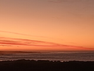 sunrise at the beach
