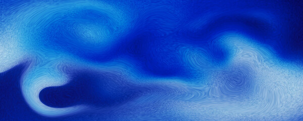 Abstract sparkling crystal wave texture, noise background, blue fluid background design. Vibrant gradient banner header poster