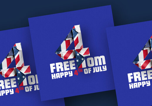 Happy Fourth of July Post For Social Media