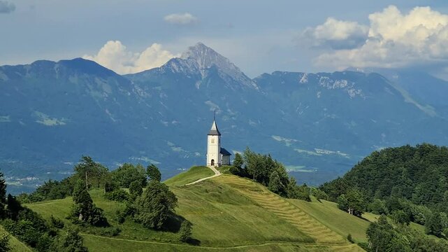 Church of Saint Primus and Felician in Jamnik, Savinja Alps