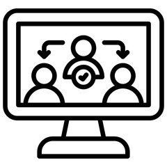 Task Delegation Icon