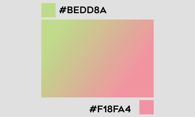  Gradient background in bright colors	
