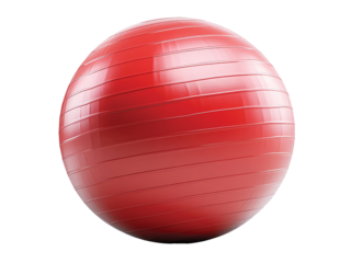 Gym Stability Ball band isolated on transparent or white background