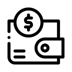 Money line icon