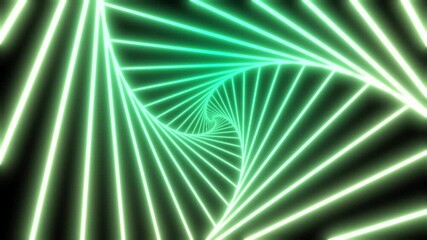 Swirling pattern of bright green neon lines for energetic digital backgrounds, abstract art prints, vibrant packaging designs, and modern technology concepts. - Powered by Adobe