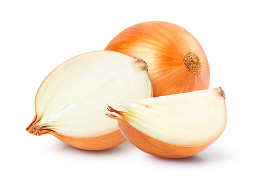 onion isolated on white background