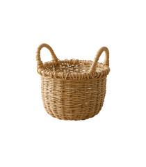 Obraz premium empty wicker basket