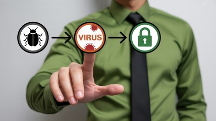 Virus protection and security.