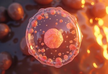 Cell morphology art scene