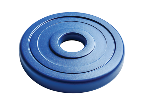 Weight plates isolated on transparent or white background