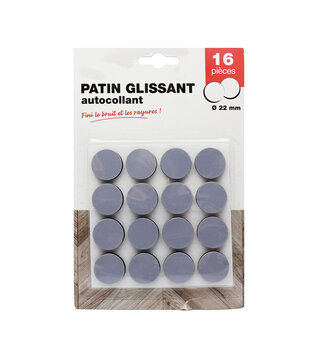 Plaquette de patins autocollant anti bruit