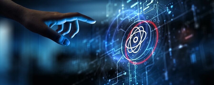 Quantum Computing Concept: Revolutionizing Information Processing Through Quantum Mechanics.