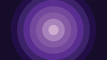 Concentric purple circles radiating from a light center, creating a hypnotic effect