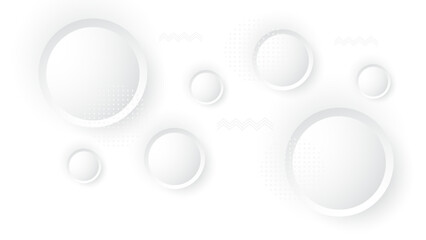 Abstract Modern White Background Illustration