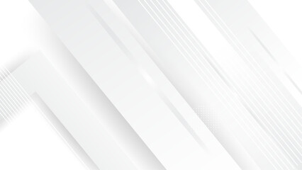 Abstract Modern White Background Illustration