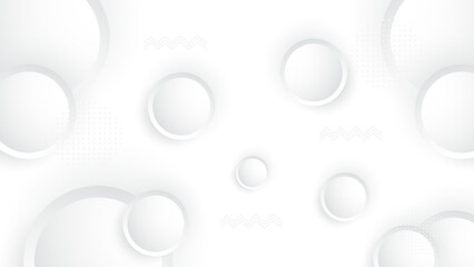 Abstract Modern White Background Illustration