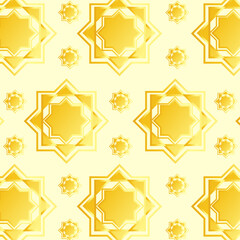 Seamless geometric ornament based on traditional Islamic art