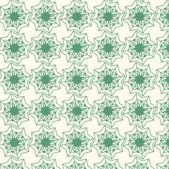 Islamic geometry cross pattern seamless background