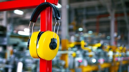 Factory safety hearing protection